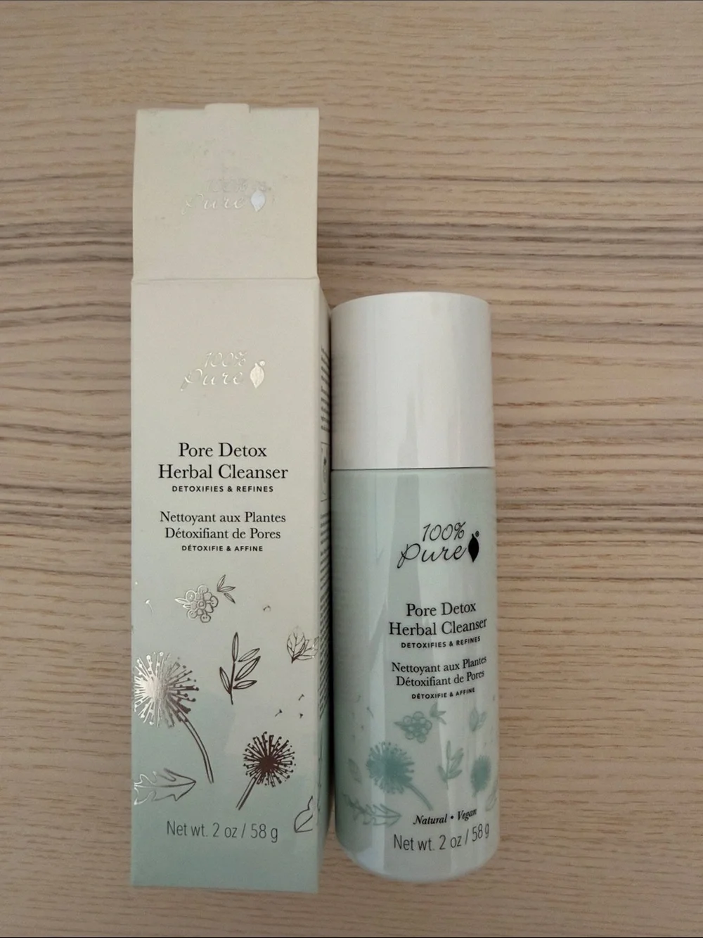 100% Pure Pore Detox Herbal (Powder) Cleanser